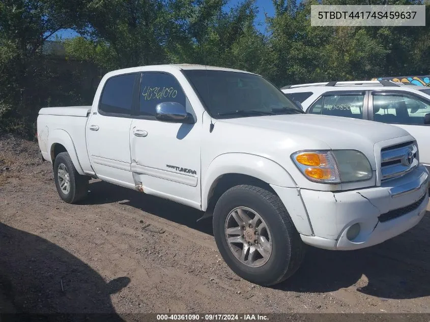 5TBDT44174S459637 2004 Toyota Tundra Sr5 V8