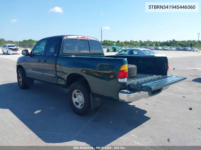 2004 Toyota Tundra Sr5 VIN: 5TBRN34194S446060 Lot: 40382036