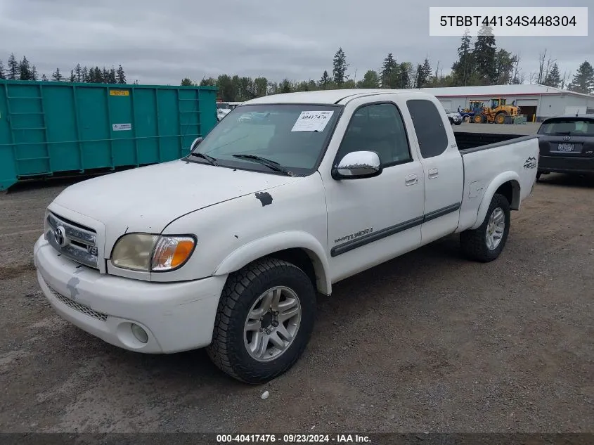 5TBBT44134S448304 2004 Toyota Tundra Sr5 V8