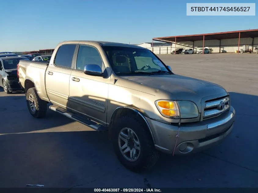 2004 Toyota Tundra Sr5 V8 VIN: 5TBDT44174S456527 Lot: 40463087