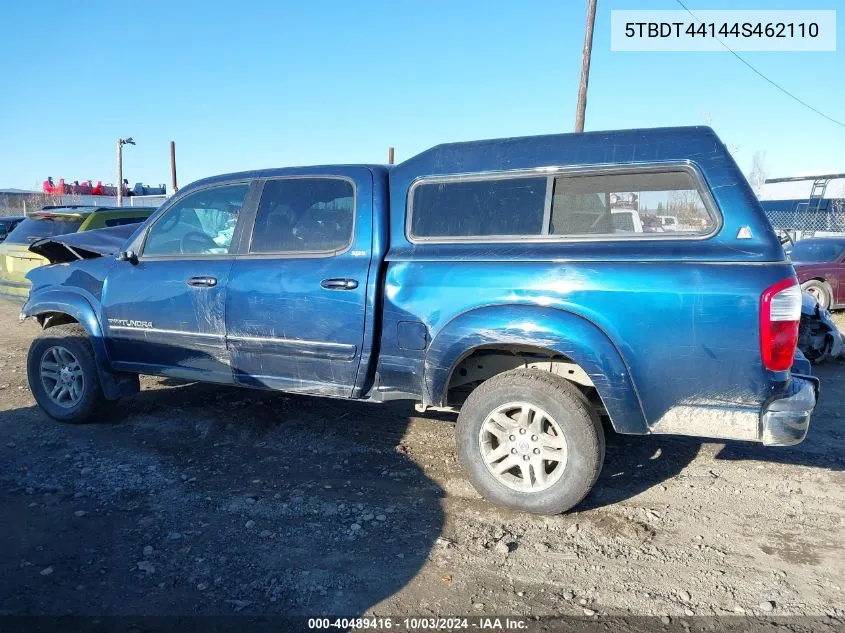 2004 Toyota Tundra Sr5 V8 VIN: 5TBDT44144S462110 Lot: 40489416