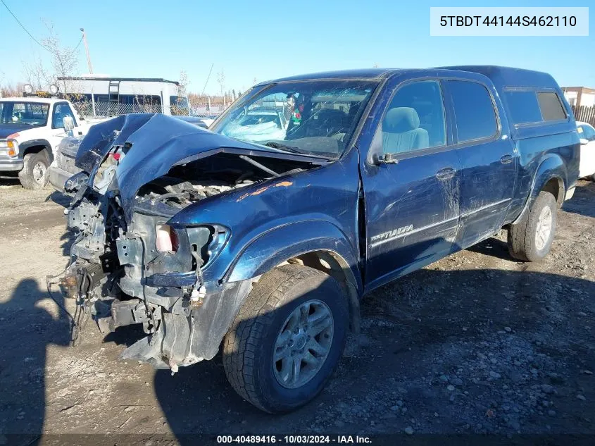 2004 Toyota Tundra Sr5 V8 VIN: 5TBDT44144S462110 Lot: 40489416