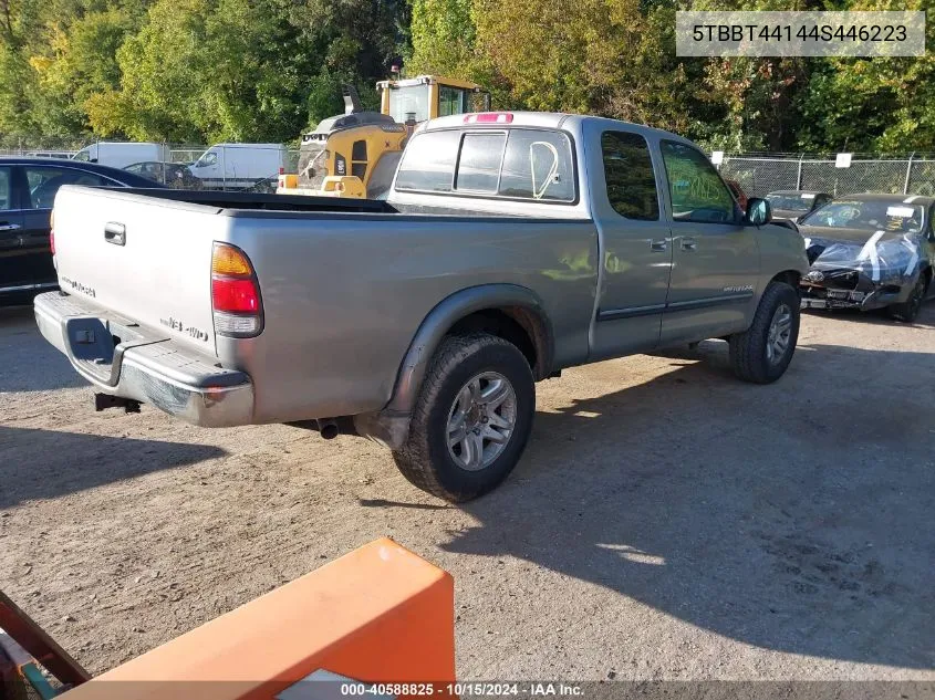 5TBBT44144S446223 2004 Toyota Tundra Sr5 V8