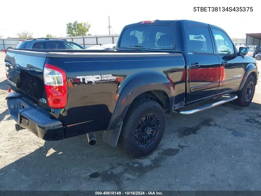 5TBET38134S435375 2004 Toyota Tundra Limited V8