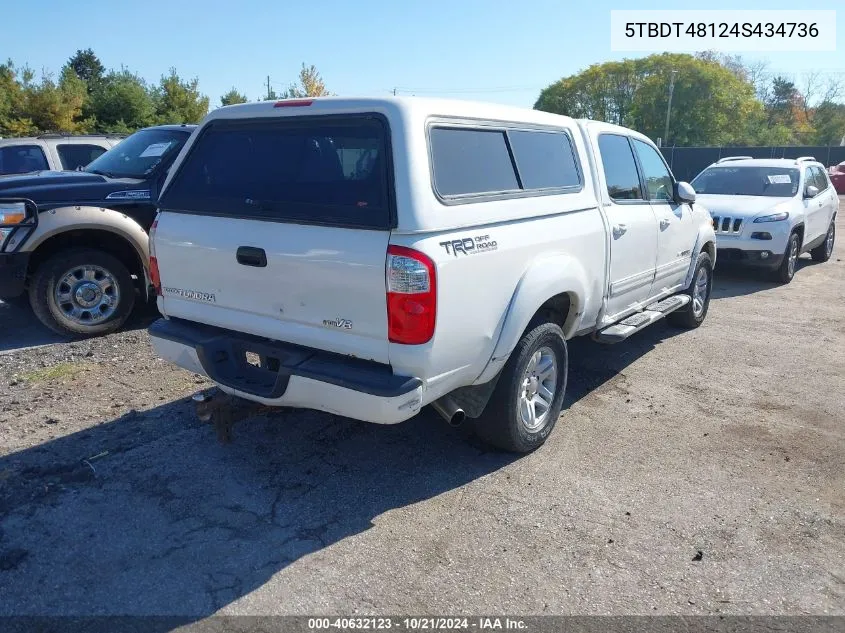 5TBDT48124S434736 2004 Toyota Tundra Limited V8