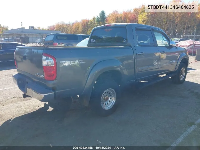 5TBDT44134S464625 2004 Toyota Tundra Sr5 V8