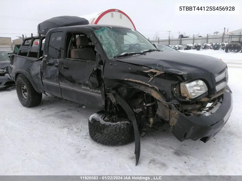 2005 Toyota Tundra Access Cab Sr5 VIN: 5TBBT44125S456928 Lot: 11920583