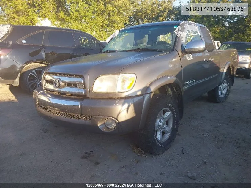 5TBBT44105S463876 2005 Toyota Tundra Base V8