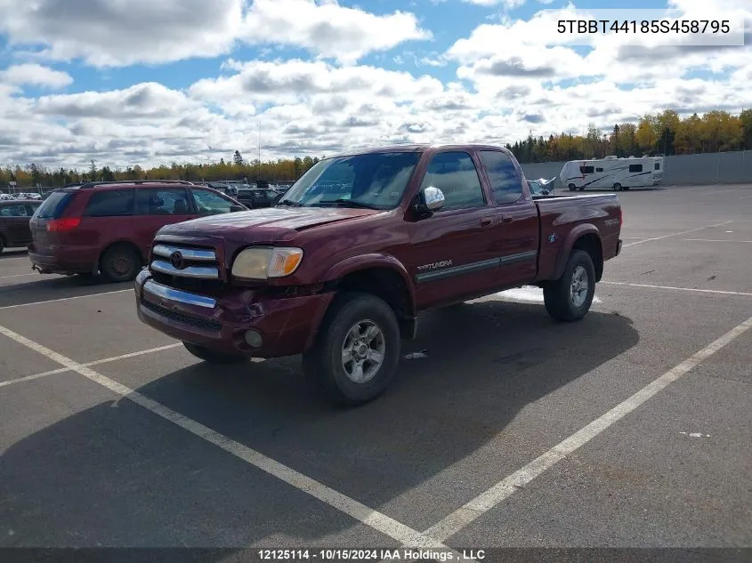 5TBBT44185S458795 2005 Toyota Tundra Access Cab Sr5