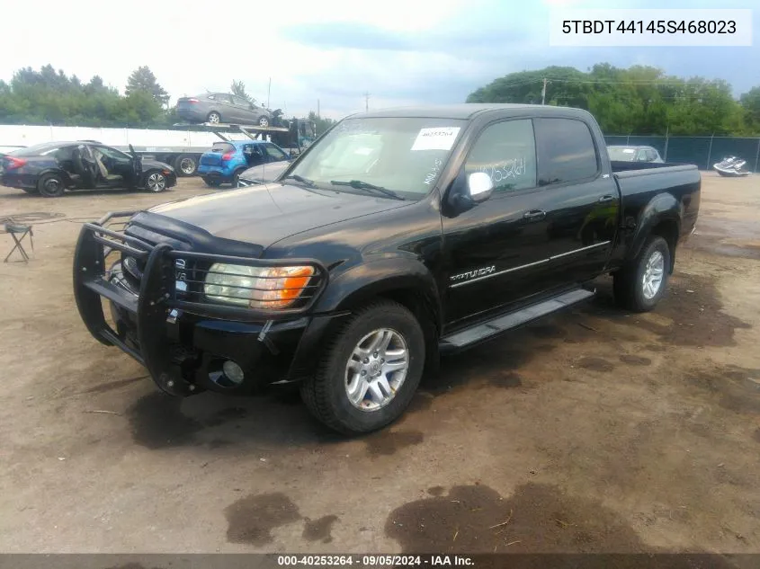 2005 Toyota Tundra Sr5 V8 VIN: 5TBDT44145S468023 Lot: 40253264