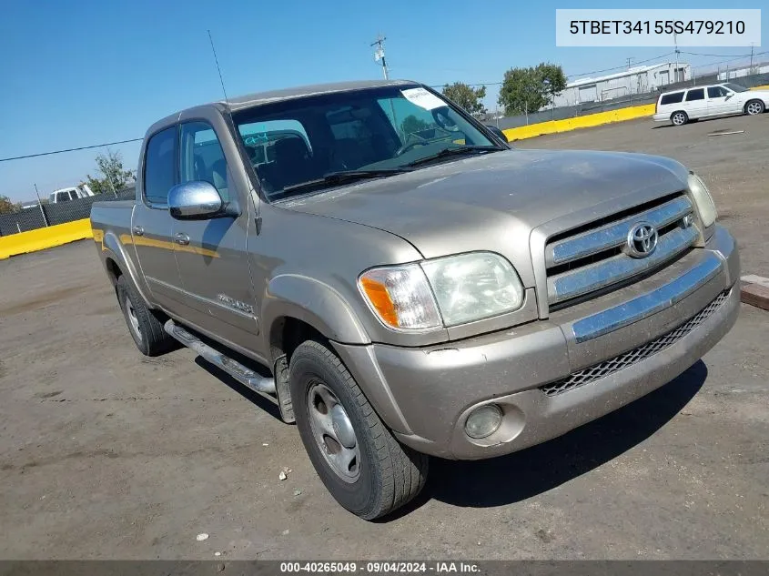 5TBET34155S479210 2005 Toyota Tundra Sr5 V8