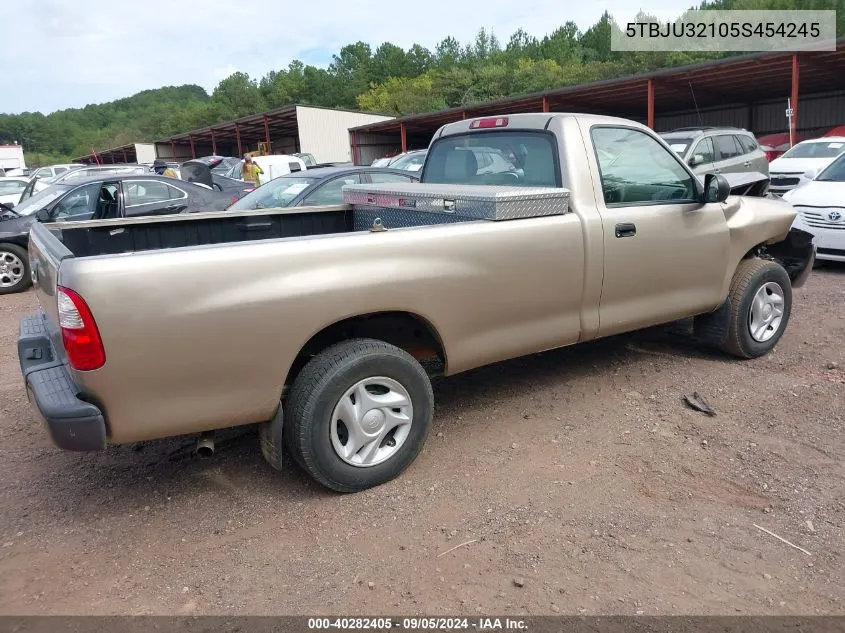 2005 Toyota Tundra VIN: 5TBJU32105S454245 Lot: 40282405