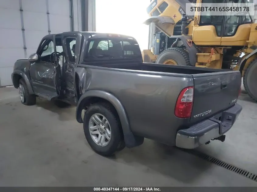 5TBBT44165S458178 2005 Toyota Tundra Access Cab Sr5