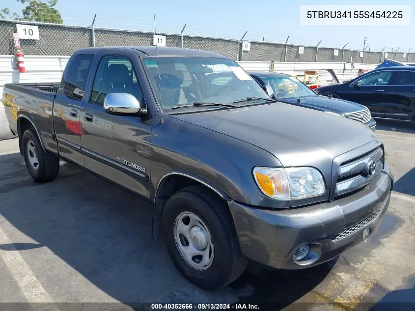 2005 Toyota Tundra Sr5 VIN: 5TBRU34155S454225 Lot: 40352666