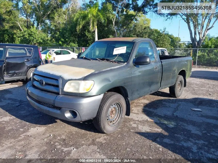 2005 Toyota Tundra VIN: 5TBJU32185S456308 Lot: 40401318