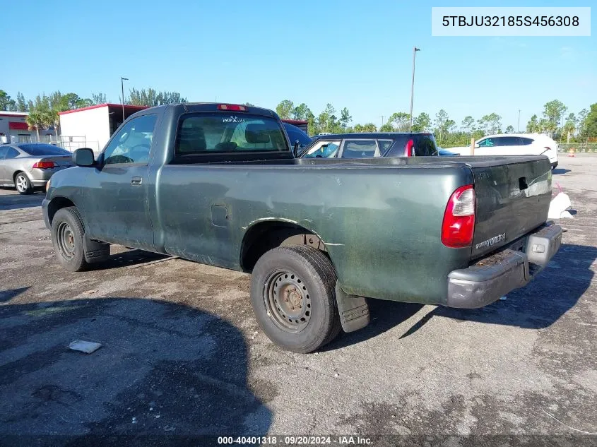 2005 Toyota Tundra VIN: 5TBJU32185S456308 Lot: 40401318