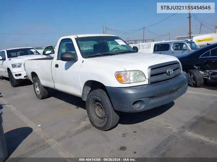 2005 Toyota Tundra VIN: 5TBJU32115S454545 Lot: 40414358