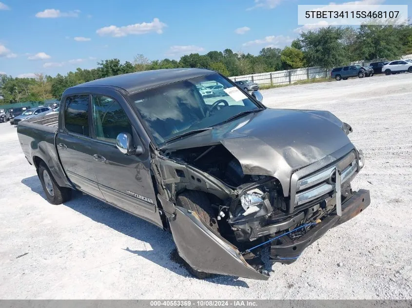 5TBET34115S468107 2005 Toyota Tundra Sr5 V8