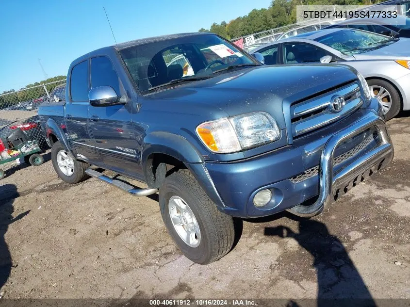 5TBDT44195S477333 2005 Toyota Tundra Sr5 V8