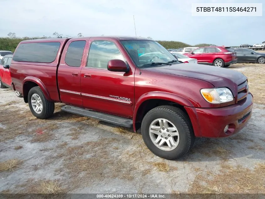 5TBBT48115S464271 2005 Toyota Tundra Limited V8