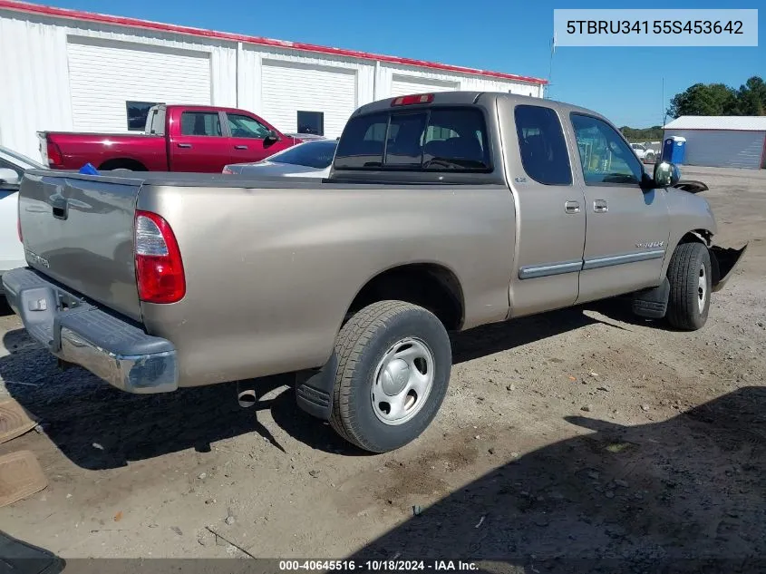 2005 Toyota Tundra Sr5 VIN: 5TBRU34155S453642 Lot: 40645516