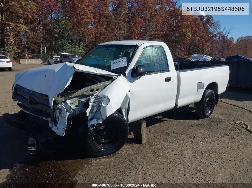 2005 Toyota Tundra VIN: 5TBJU32195S448606 Lot: 40676835