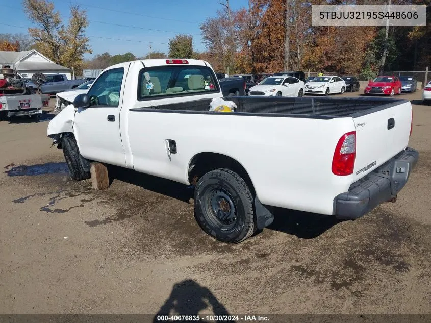 2005 Toyota Tundra VIN: 5TBJU32195S448606 Lot: 40676835