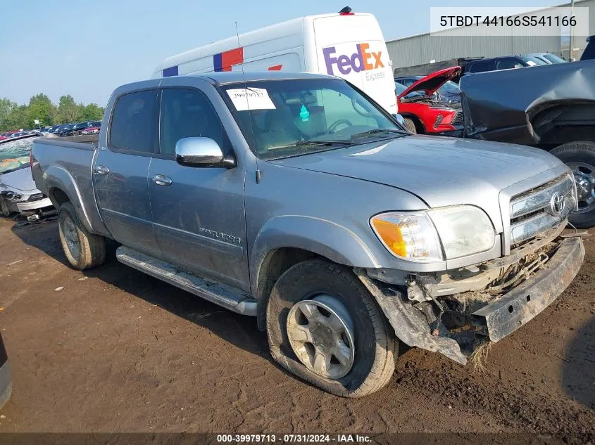 2006 Toyota Tundra Sr5 V8 VIN: 5TBDT44166S541166 Lot: 39979713