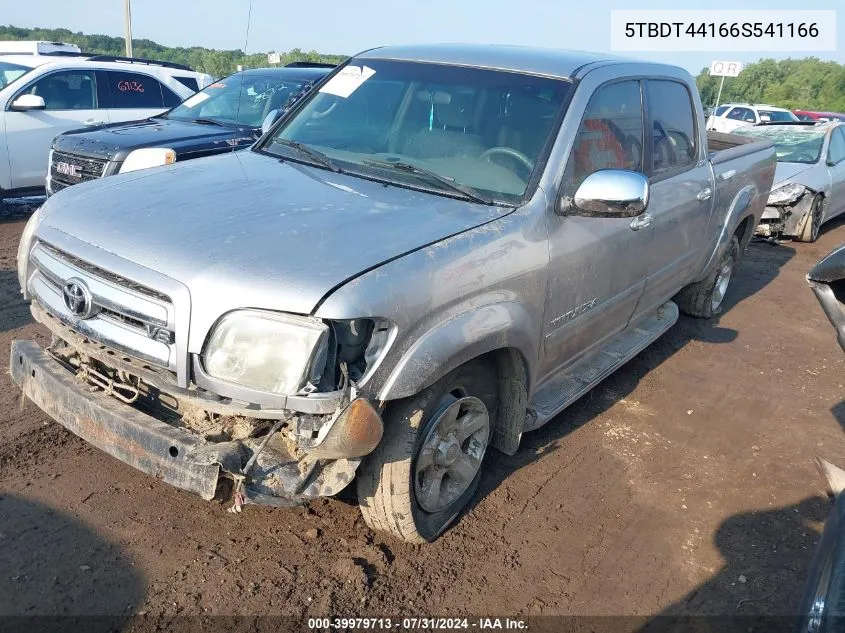 2006 Toyota Tundra Sr5 V8 VIN: 5TBDT44166S541166 Lot: 39979713