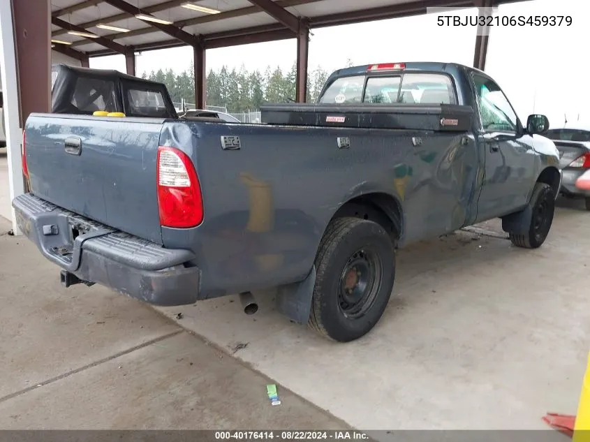 2006 Toyota Tundra VIN: 5TBJU32106S459379 Lot: 40176414