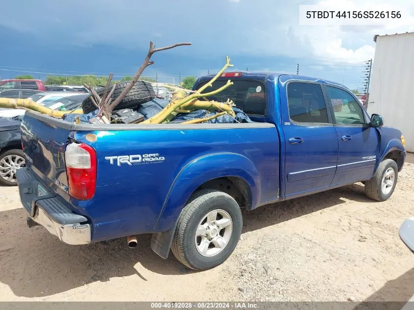 5TBDT44156S526156 2006 Toyota Tundra Sr5 V8