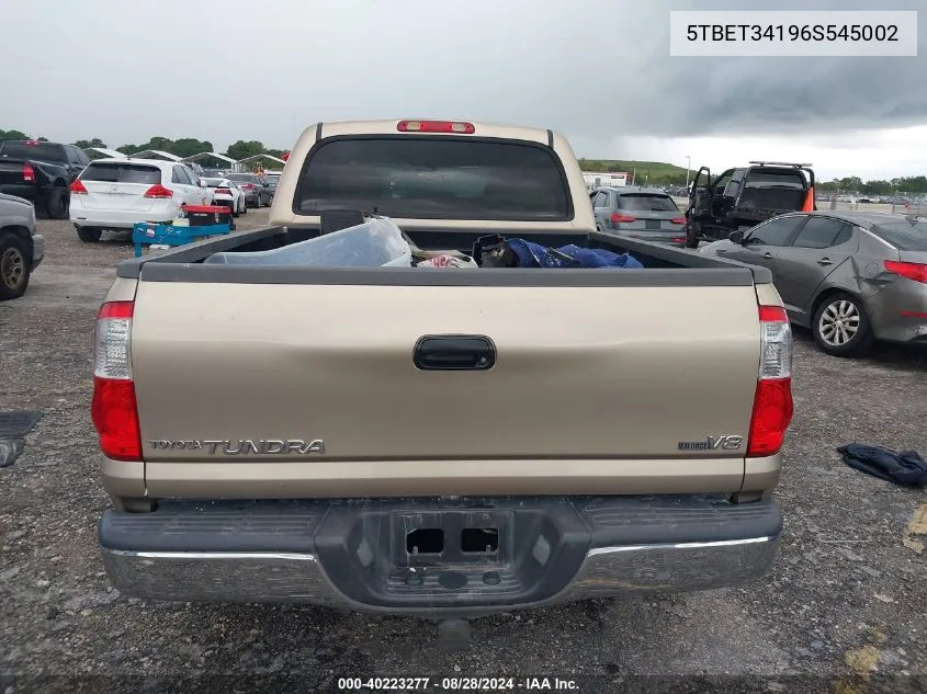 5TBET34196S545002 2006 Toyota Tundra Sr5 V8