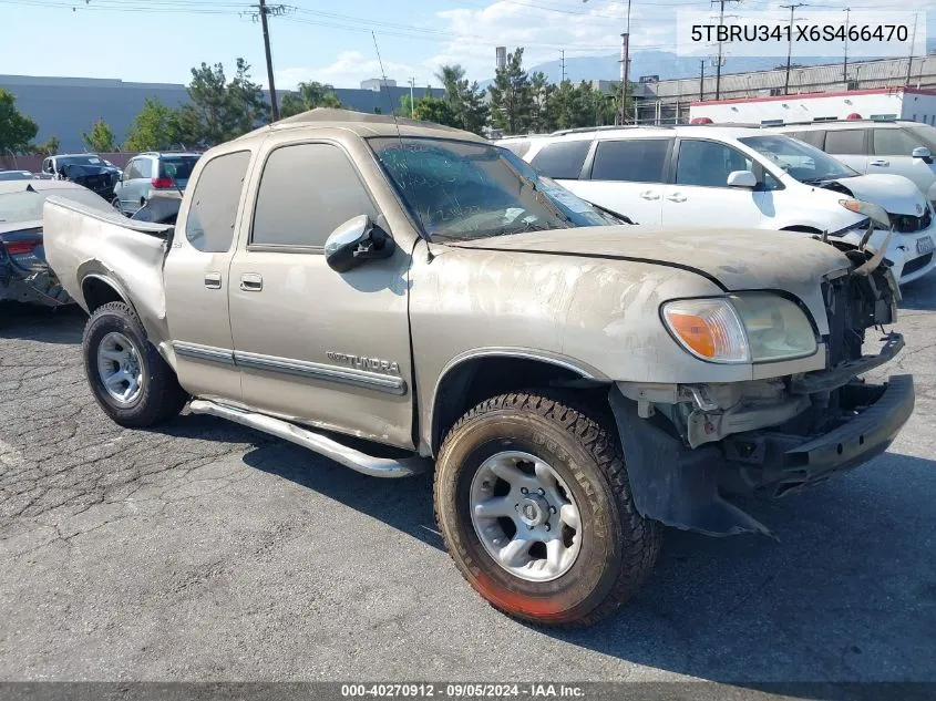 2006 Toyota Tundra Sr5 VIN: 5TBRU341X6S466470 Lot: 40270912