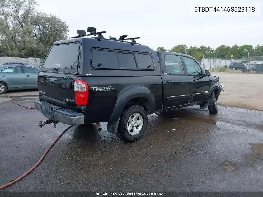 5TBDT44146S523118 2006 Toyota Tundra Sr5 V8