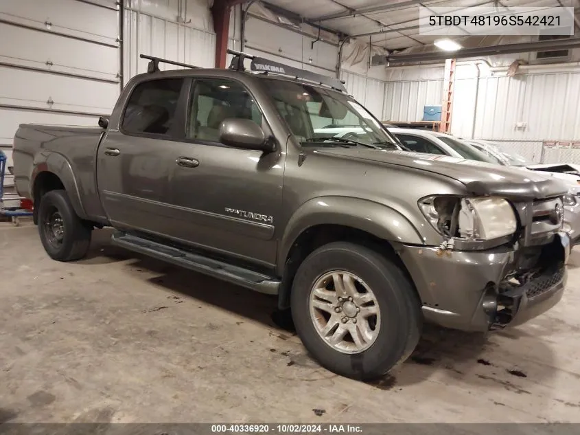 5TBDT48196S542421 2006 Toyota Tundra Limited V8