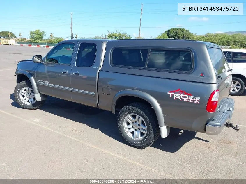 5TBRT34146S475720 2006 Toyota Tundra Sr5 V8