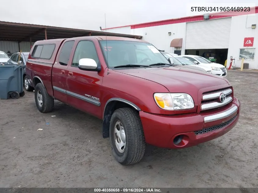 2006 Toyota Tundra Sr5 VIN: 5TBRU34196S468923 Lot: 40350658