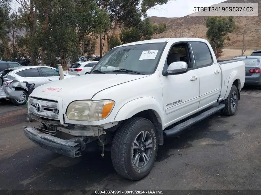 5TBET34196S537403 2006 Toyota Tundra Sr5 V8