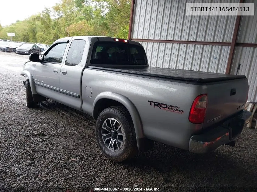 5TBBT44116S484513 2006 Toyota Tundra Sr5 V8