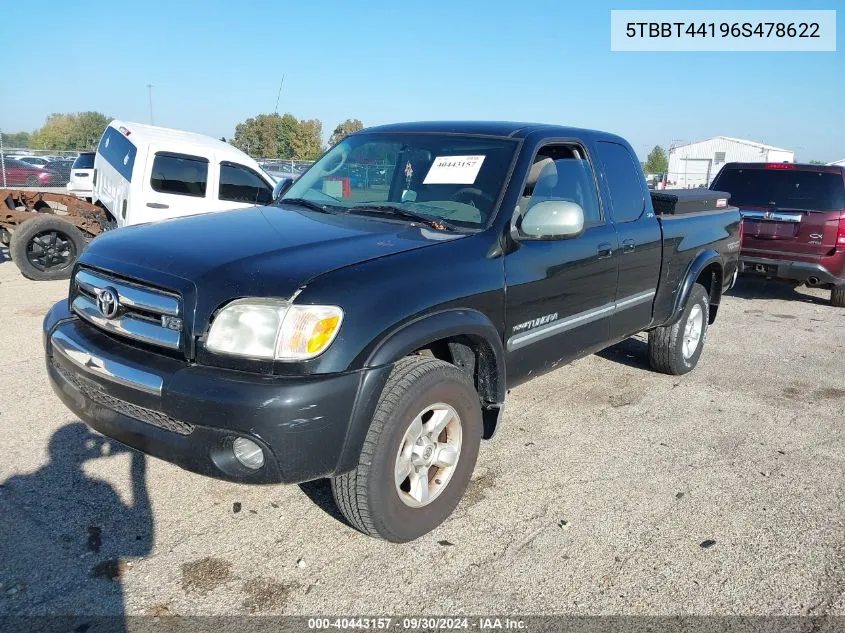 5TBBT44196S478622 2006 Toyota Tundra Sr5 V8