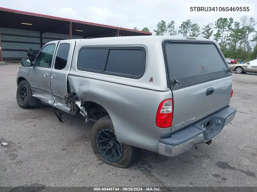 2006 Toyota Tundra Access Cab Sr5 VIN: 5TBRU34106S469555 Lot: 40445744