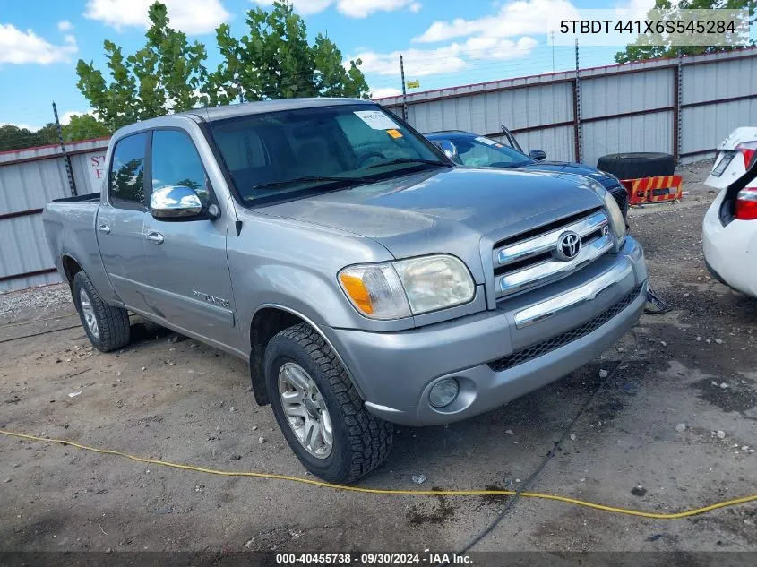 5TBDT441X6S545284 2006 Toyota Tundra Sr5 V8