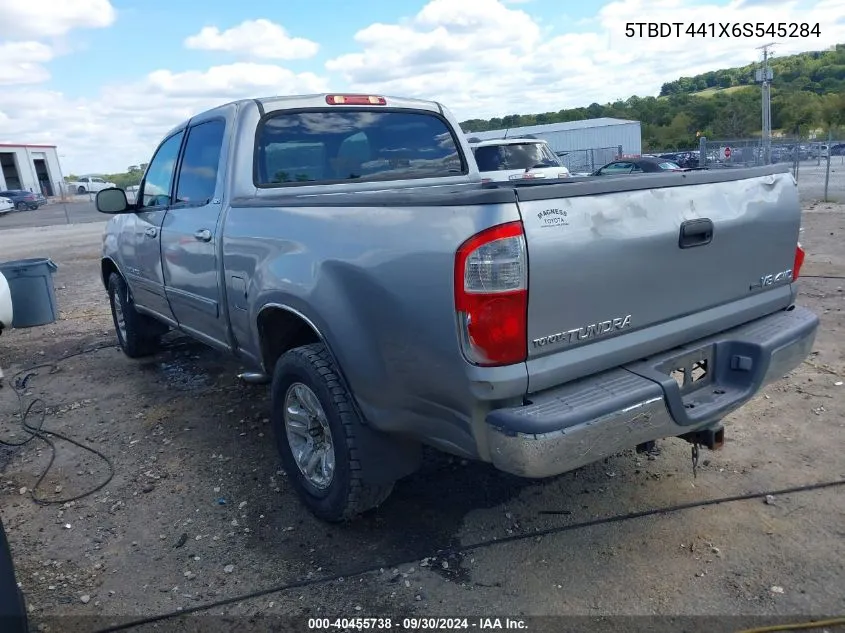 5TBDT441X6S545284 2006 Toyota Tundra Sr5 V8