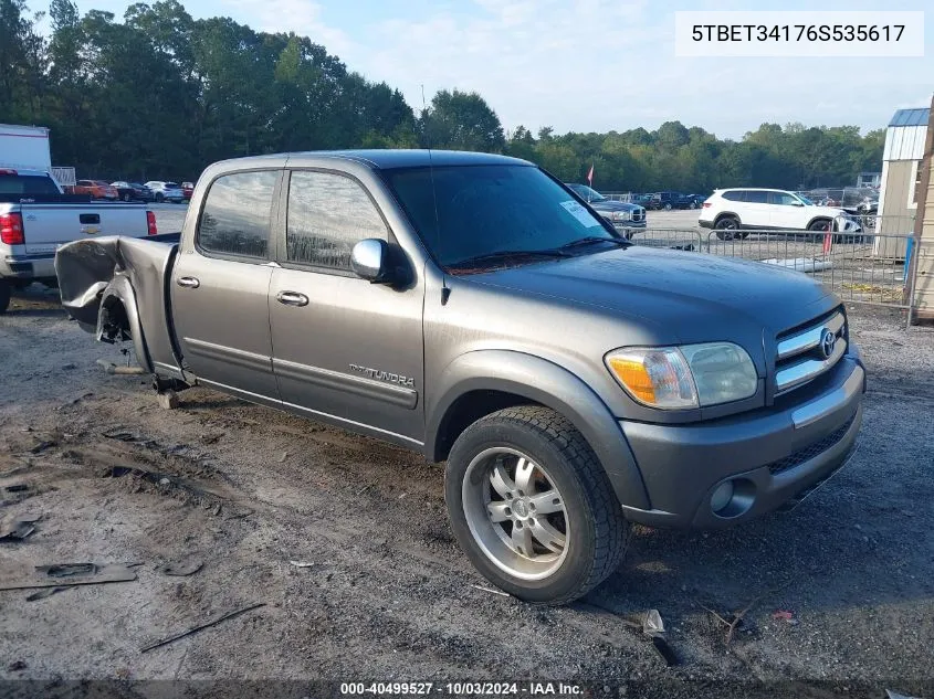 5TBET34176S535617 2006 Toyota Tundra Sr5 V8