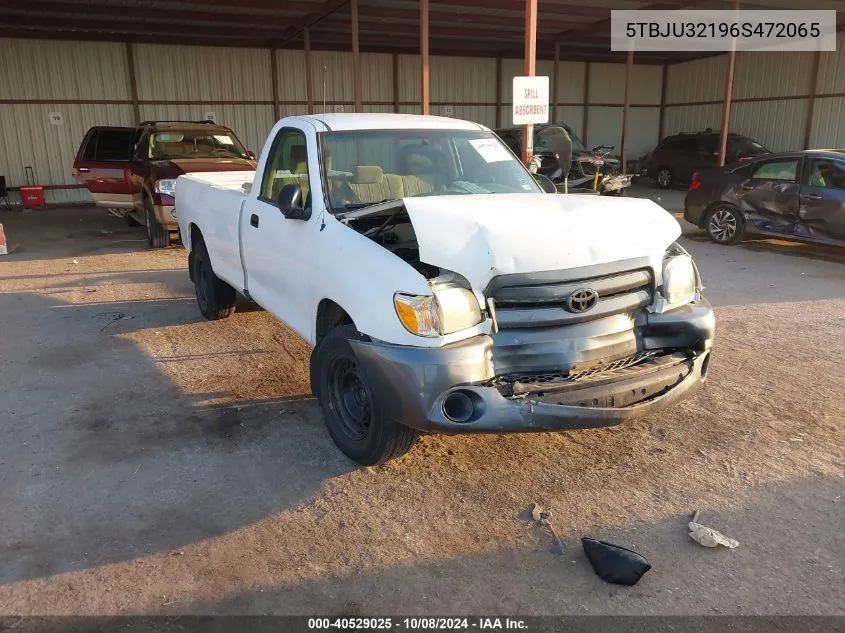 2006 Toyota Tundra VIN: 5TBJU32196S472065 Lot: 40529025