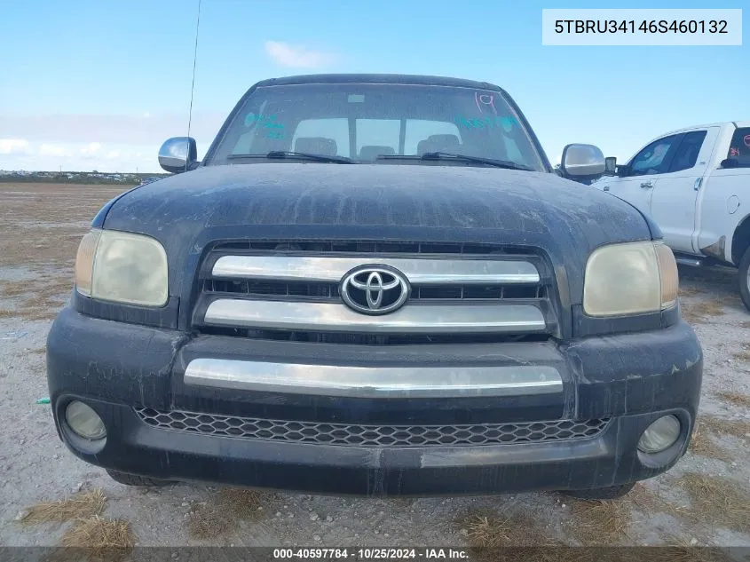 2006 Toyota Tundra Access Cab Sr5 VIN: 5TBRU34146S460132 Lot: 40597784