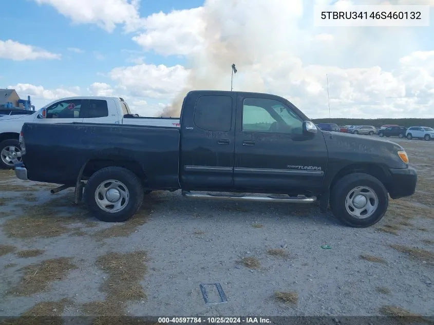 2006 Toyota Tundra Access Cab Sr5 VIN: 5TBRU34146S460132 Lot: 40597784