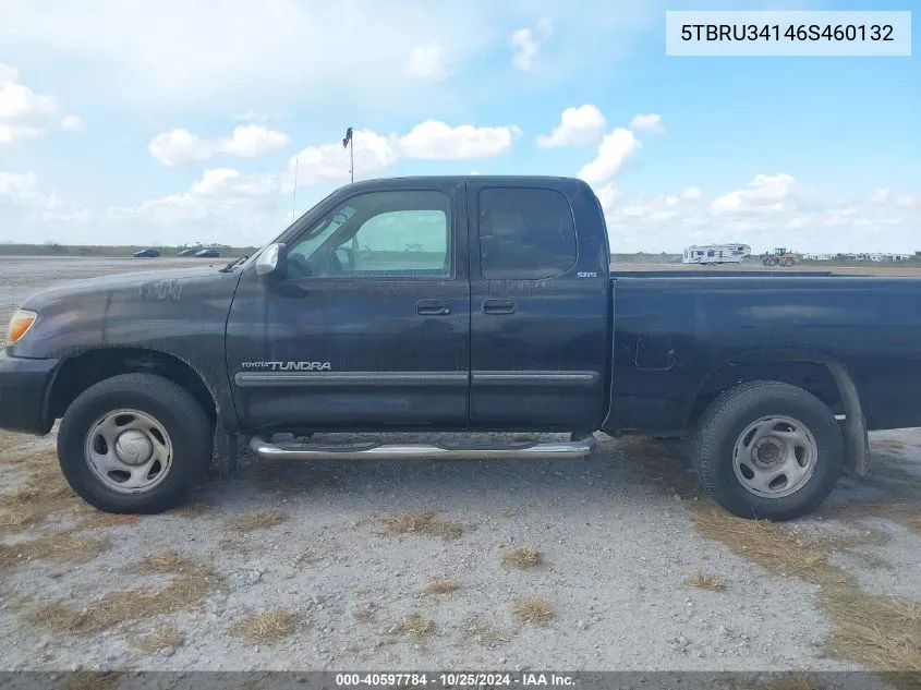 2006 Toyota Tundra Access Cab Sr5 VIN: 5TBRU34146S460132 Lot: 40597784