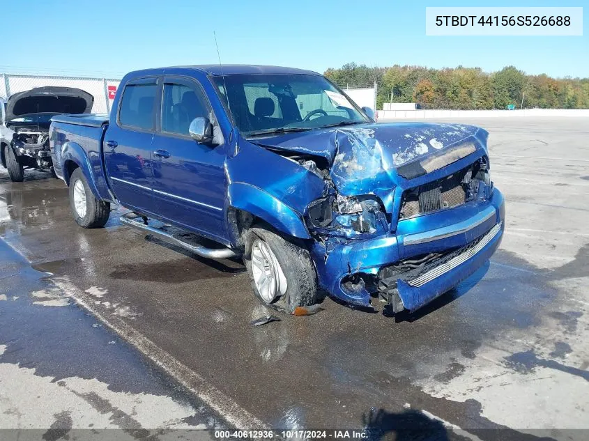 5TBDT44156S526688 2006 Toyota Tundra Double Cab Sr5