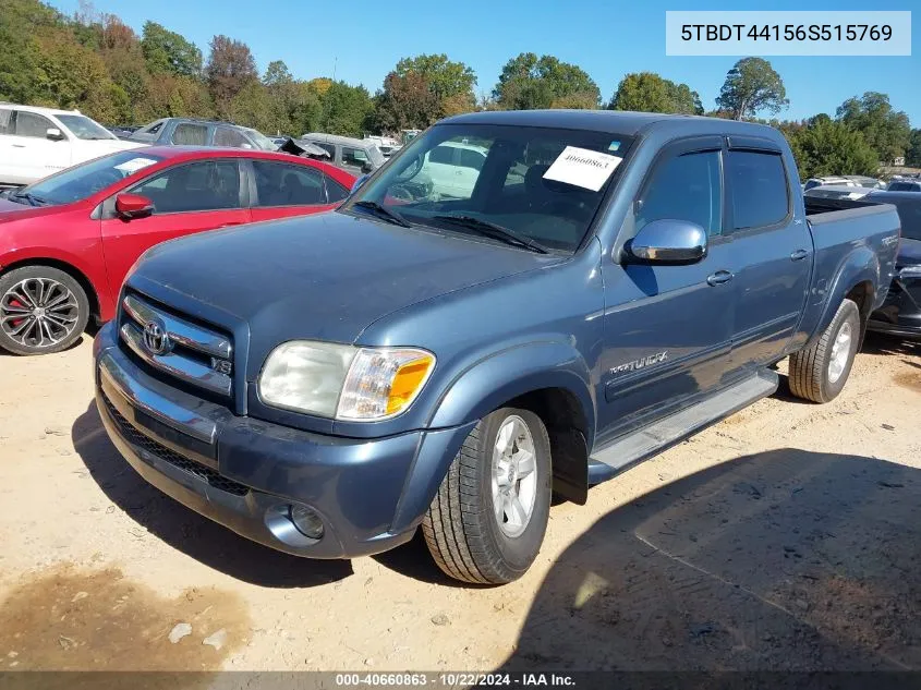 5TBDT44156S515769 2006 Toyota Tundra Sr5 V8